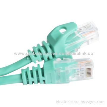 Cat6A/Cat6/Cat5e Network Patch Cord with RJ45 Connector, 8P8C, Gigabit Ethernet Cable